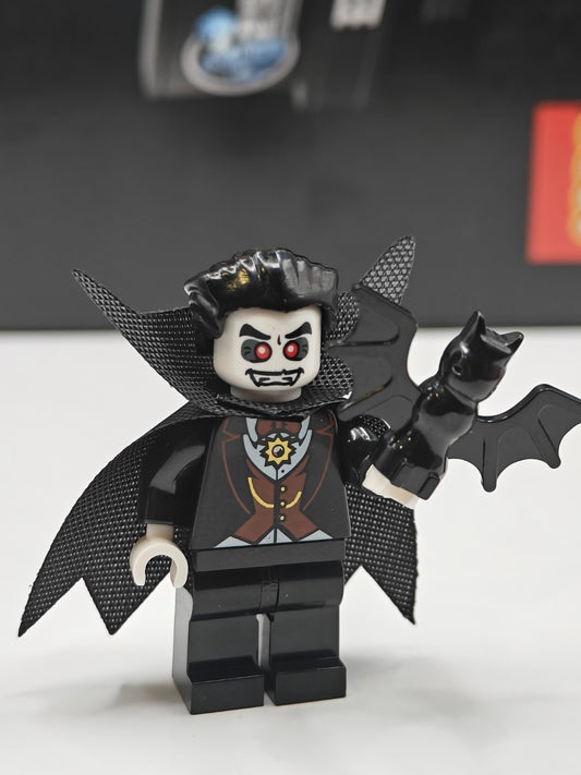 NEW Vampire w Cape Custom Lego Minifigure Collectible Minifigure Series 8684