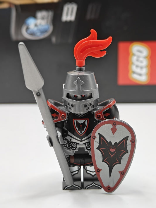 NEW Castle Armored Fright Knight Custom Lego Minifigure Medieval Tournament
