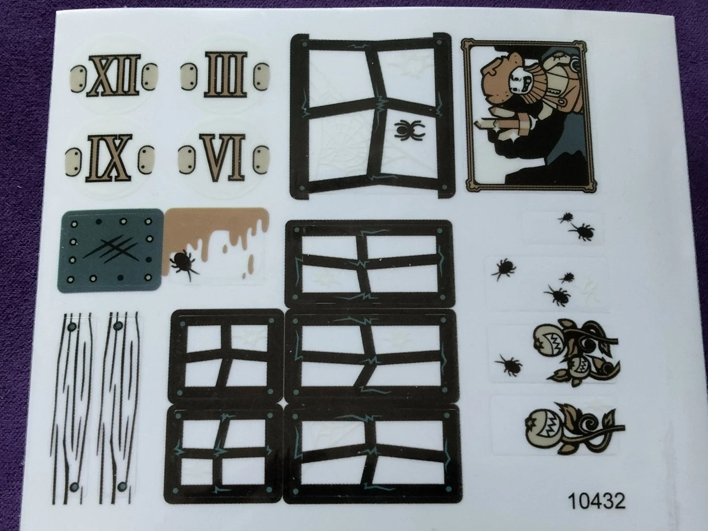 LEGO Scooby-Doo Mystery Mansion 75904 Sticker Sheet