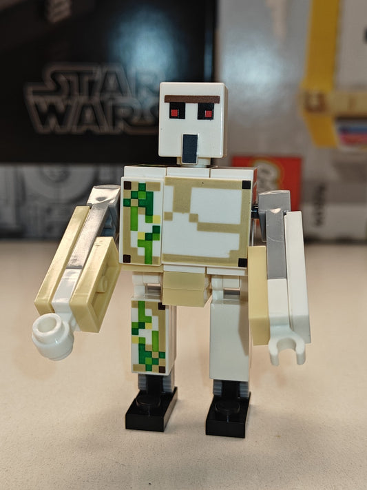 NEW Lego Minecraft: Iron Golem Minifigure Tow Ball Arm 21123