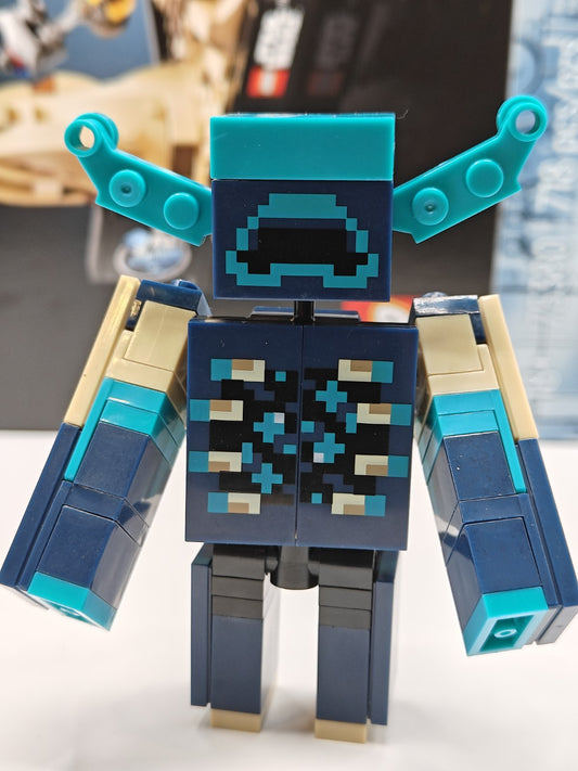NEW LEGO Minecraft: Warden Minifigure - The Deep Dark Biome