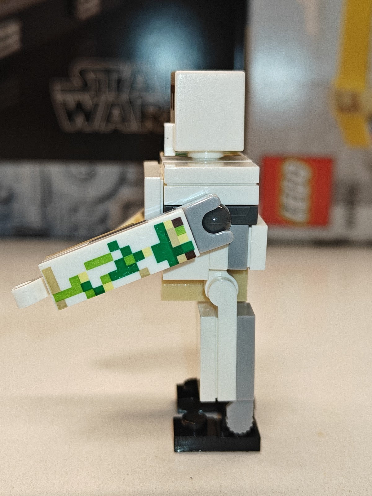 NEW Lego Minecraft: Iron Golem Minifigure Tow Ball Arm 21123