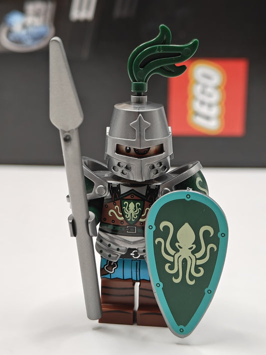 NEW Castle Armored Kraken Knight Custom Lego Minifigure Medieval Tournament