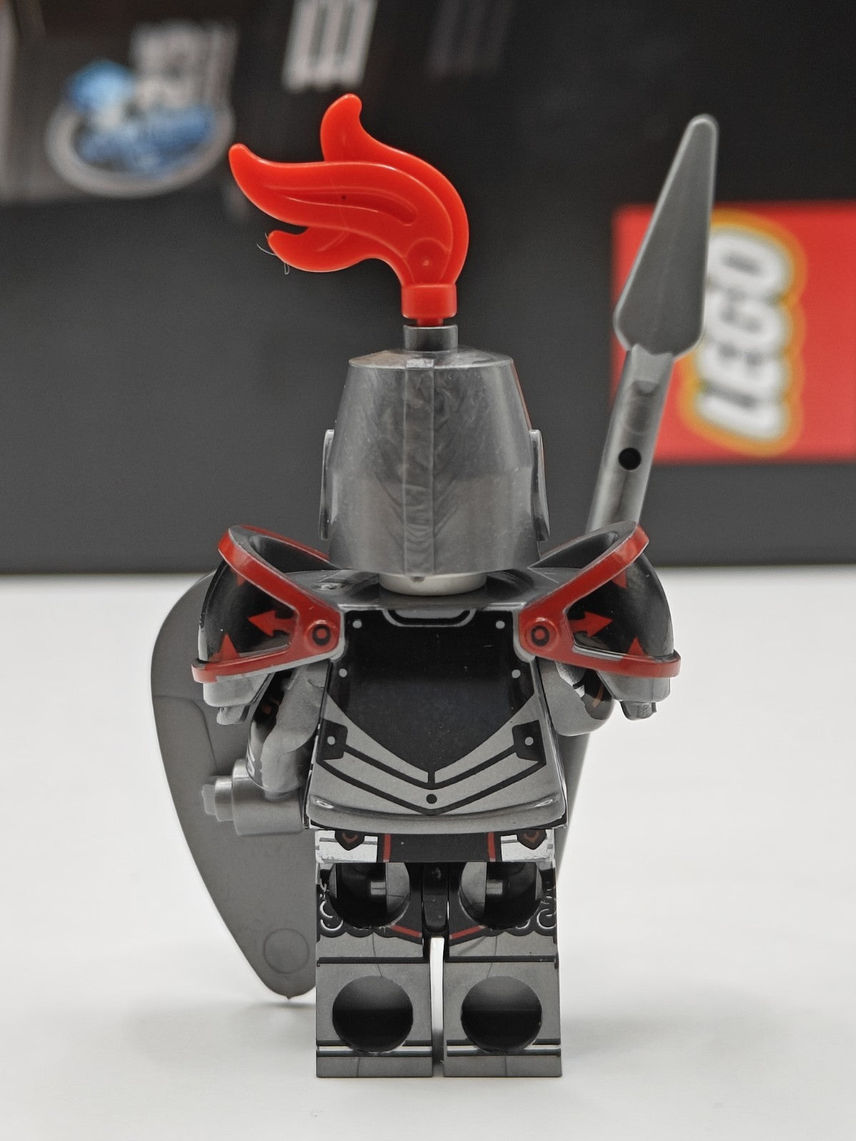 NEW Castle Armored Fright Knight Custom Lego Minifigure Medieval Tournament