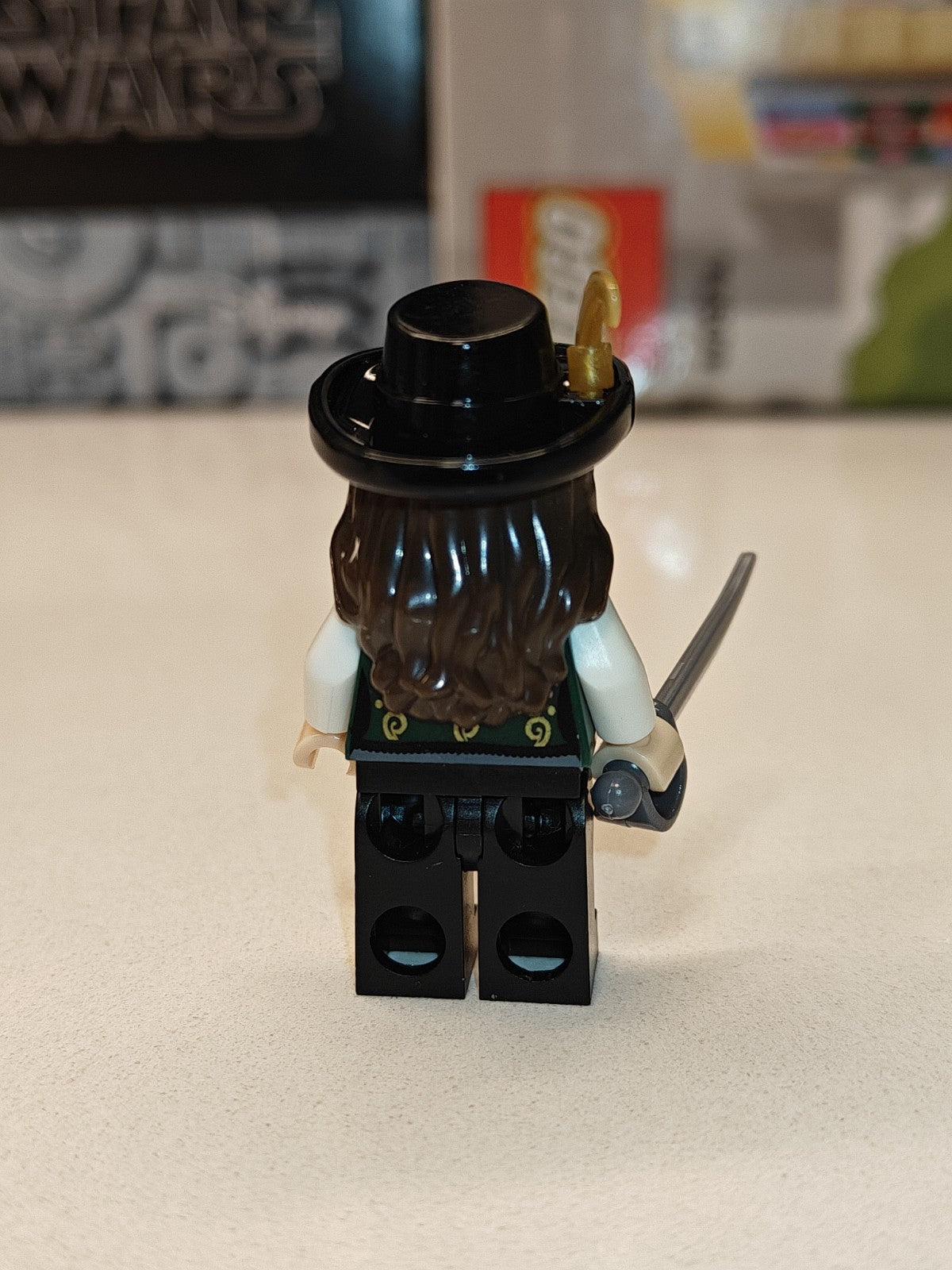Pirates of the Caribbean Angelica Teach Custom Lego Minifigure Queen Anne 4195