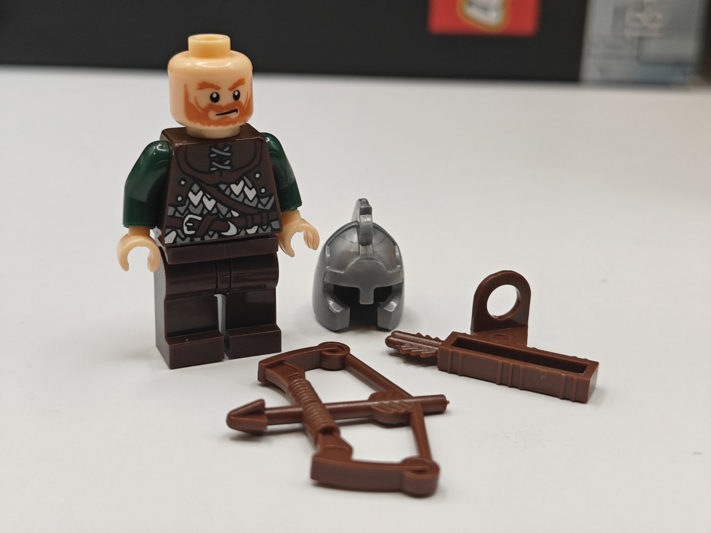NEW The Lord of the Rings Rohan Soldier Custom Lego Minifigure 9471 Urukhai Army