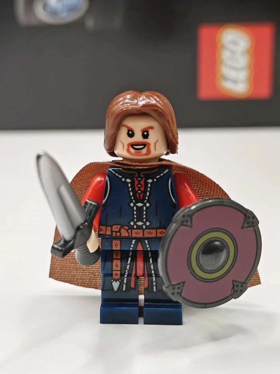 NEW Lord of the Rings Boromir Custom Lego Minifigure 10316 Rivendell