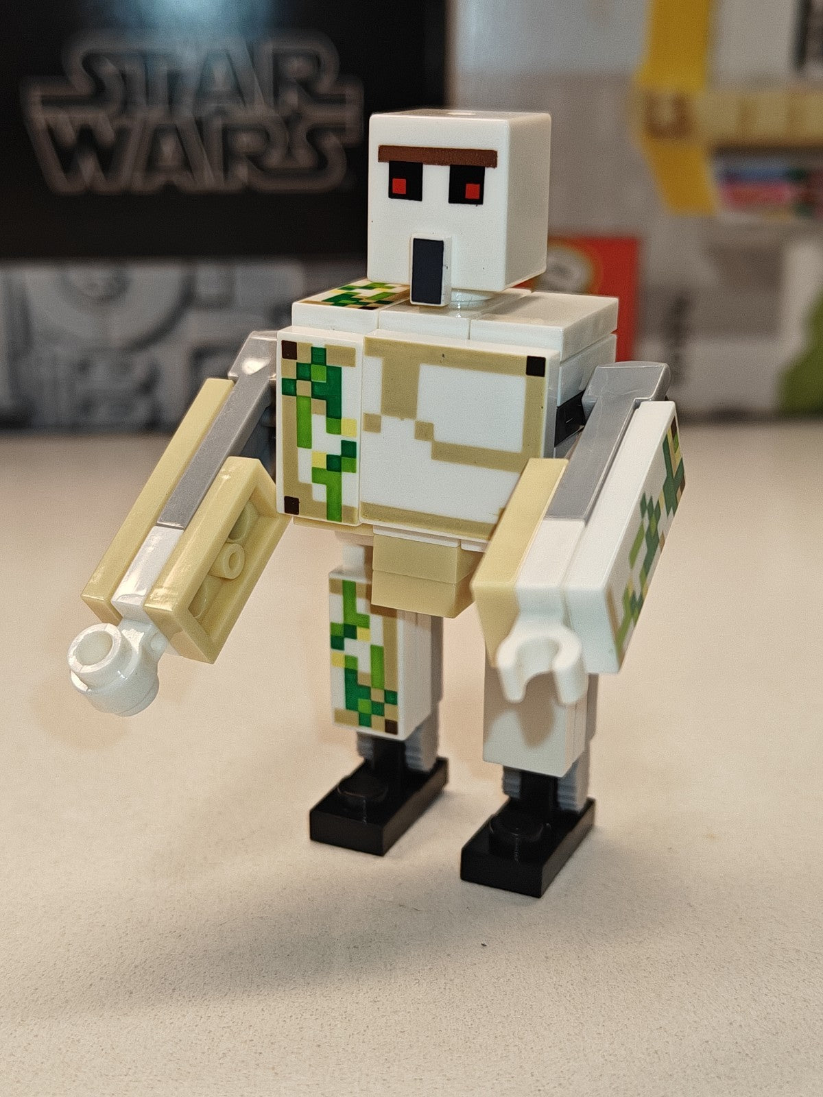 NEW Lego Minecraft: Iron Golem Minifigure Tow Ball Arm 21123