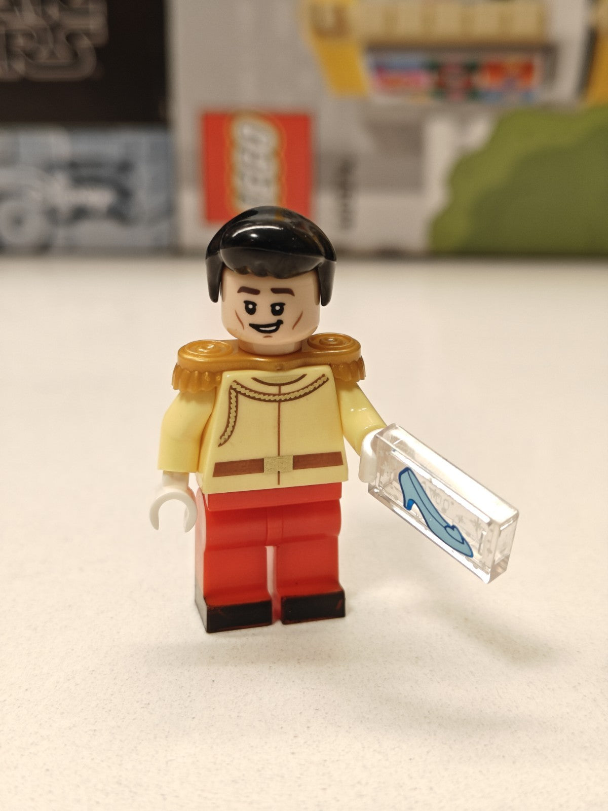 NEW Rare Disney Prince Charming Custom Lego Minifigure Cinderella 43222 dis133