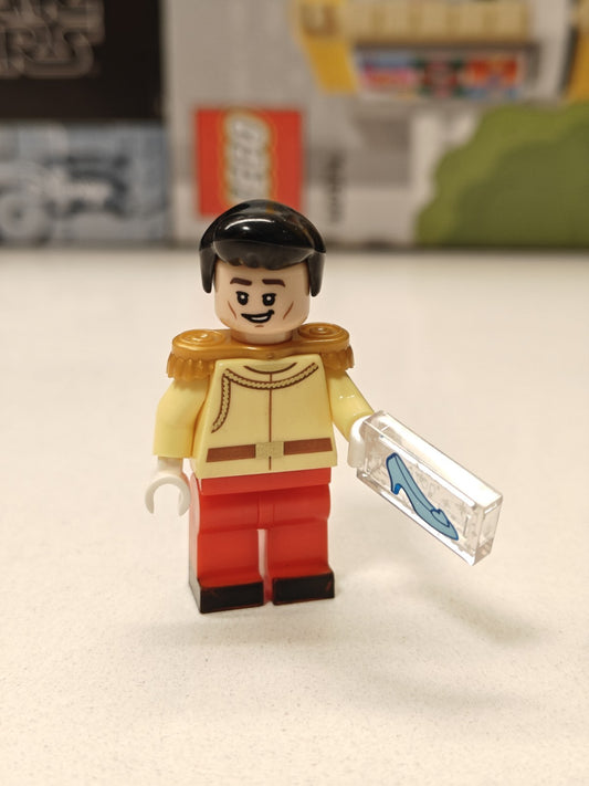 NEW Rare Disney Prince Charming Custom Lego Minifigure Cinderella 43222 dis133
